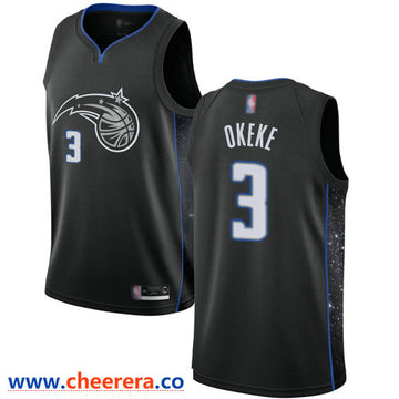 Chuma Okeke Orlando Magic black jersey