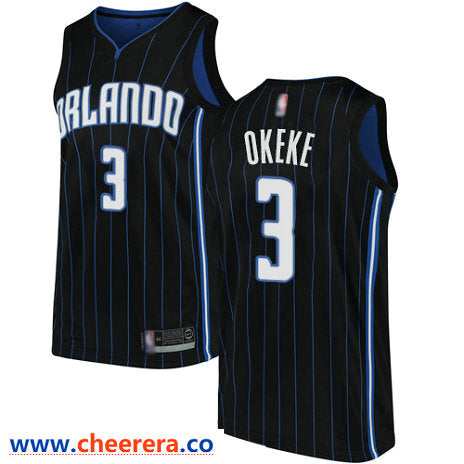 Chuma Okeke Orlando Magic black jersey