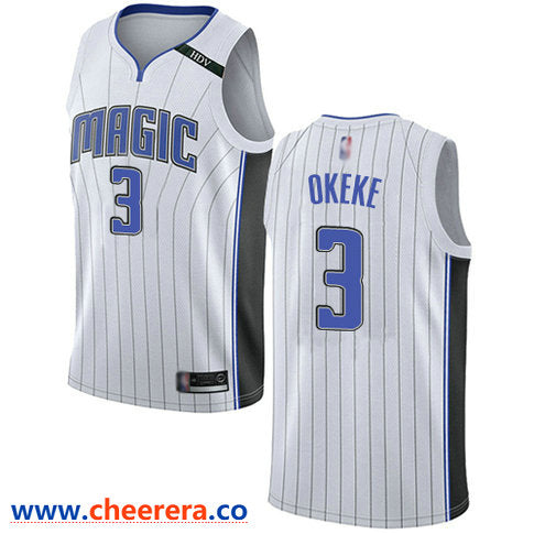 Chuma Okeke Orlando Magic white jersey
