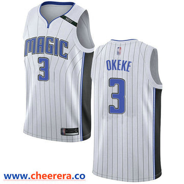 Chuma Okeke Orlando Magic white jersey