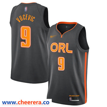 Nikola Vucevic Orlando Magic charcoal jersey
