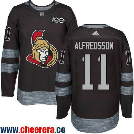 Daniel Alfredsson Ottawa Senators black jersey