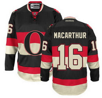 Clarke MacArthur Ottawa Senators black Third jersey