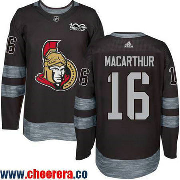 Clarke MacArthur Ottawa Senators black jersey