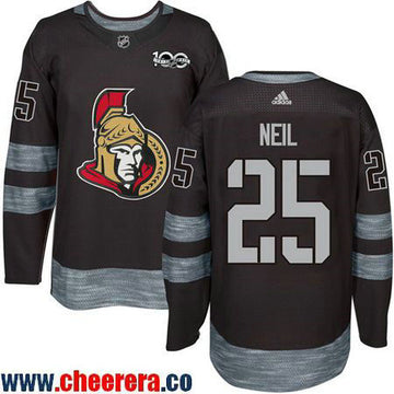 Chris Neil Ottawa Senators black jersey