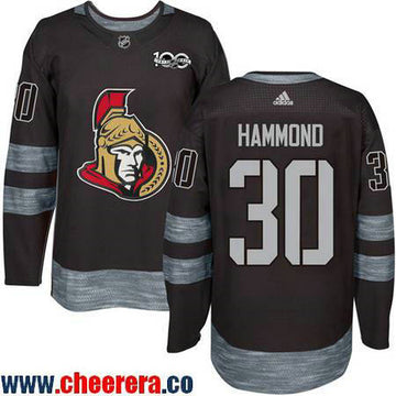 Andrew Hammond Ottawa Senators black jersey