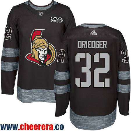 Chris Driedger Ottawa Senators black jersey