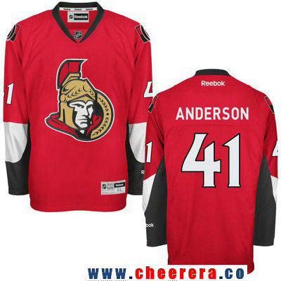 Craig Anderson Ottawa Senators red Home jersey