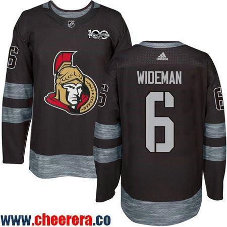 Chris Wideman Ottawa Senators black jersey
