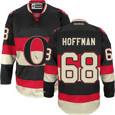 Mike Hoffman Ottawa Senators black Third jersey