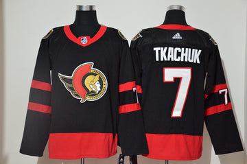 Brady Tkachuk Ottawa Senators black Reverse Retro jersey