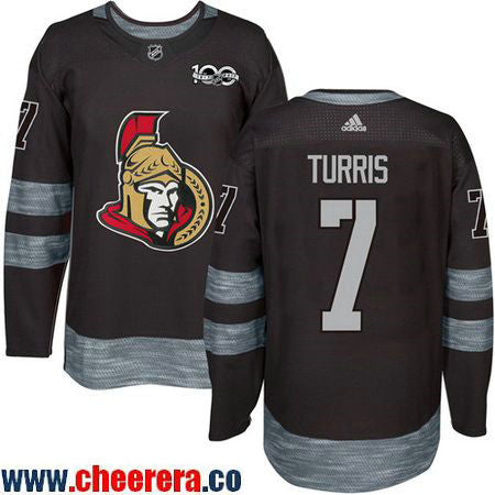 Kyle Turris Ottawa Senators black jersey