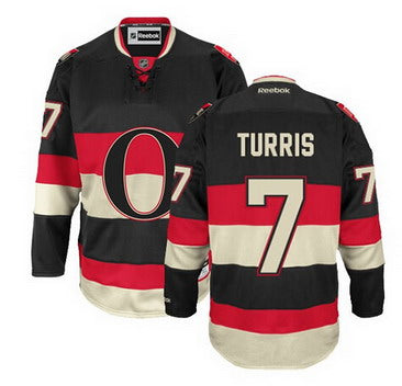 Kyle Turris Ottawa Senators black Third jersey