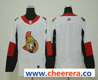 Custom Ottawa Senators white jersey