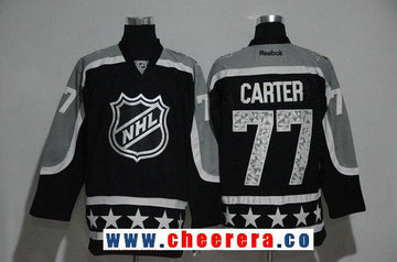 Pacific Division Jeff Carter Reebok Los Angeles Kings black All-Star jersey
