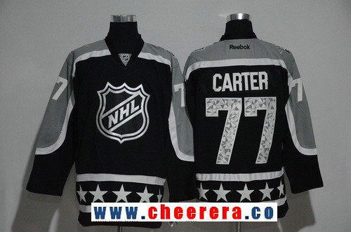 Pacific Division Jeff Carter Reebok Los Angeles Kings black All-Star jersey
