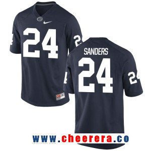 Miles Sanders Penn State Nittany Lions navy jersey