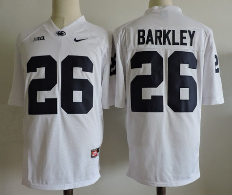 Saquon Barkley Penn State Nittany Lions white jersey