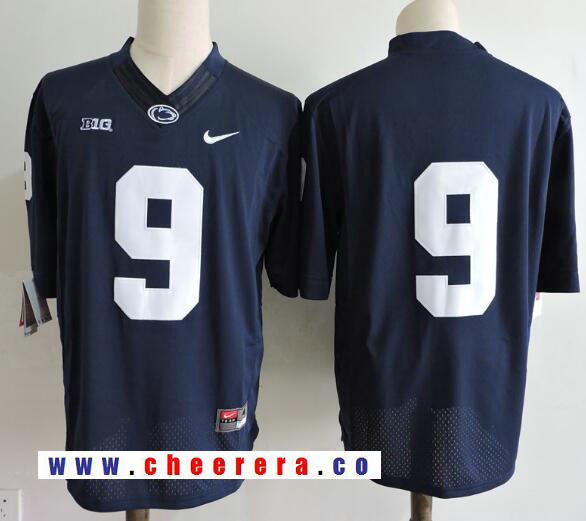 Trace McSorley No Name Penn State Nittany Lions navy jersey