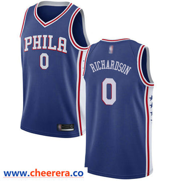 Josh Richardson Philadelphia 76ers blue jersey
