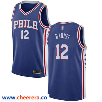 Tobias Harris Philadelphia 76ers blue jersey