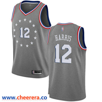 Tobias Harris Philadelphia 76ers gray jersey