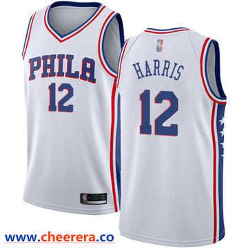 Tobias Harris Philadelphia 76ers white jersey