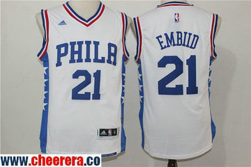 Joel Embiid New Philadelphia 76ers white jersey