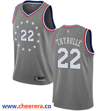 Mattise Thybulle Philadelphia 76ers gray jersey