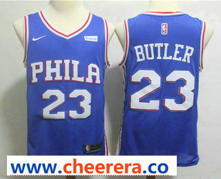 Jimmy Butler Philadelphia 76ers blue jersey