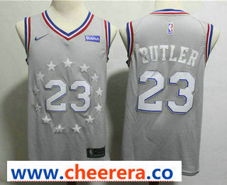 Jimmy Butler Philadelphia 76ers gray jersey