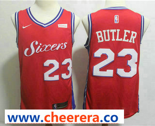 Jimmy Butler Philadelphia 76ers red jersey