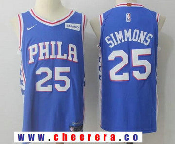 Ben Simmons Philadelphia 76ers royal jersey
