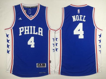 Nerlens Noel Revolution Philadelphia 76ers blue jersey