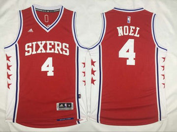 Nerlens Noel Revolution Philadelphia 76ers red jersey