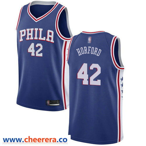 Al Horford Philadelphia 76ers blue jersey