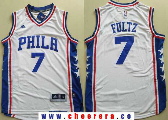Markelle Fultz Philadelphia 76ers white jersey