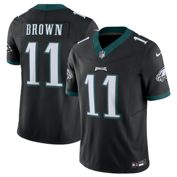 A.J. Brown Philadelphia Eagles black Vapor jersey
