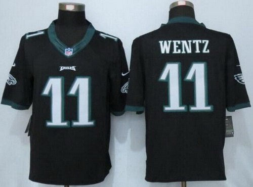 Carson Wentz Philadelphia Eagles black Limited jersey