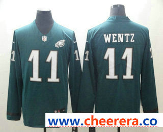Carson Wentz Nike Philadelphia Eagles green Limited jersey
