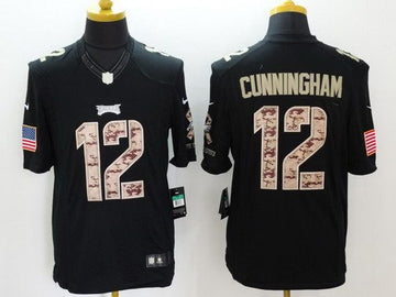 Randall Cunningham Philadelphia Eagles black Salute To Service jersey