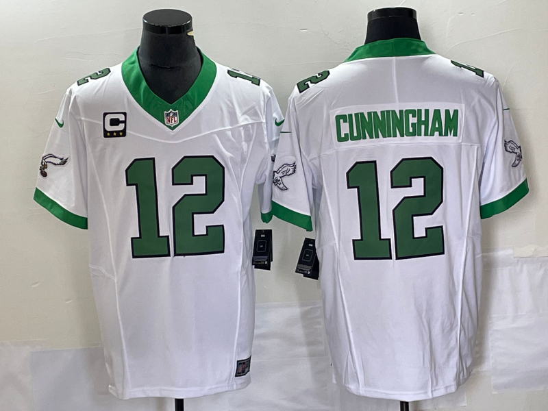 Randall Cunningham Philadelphia Eagles white Vapor jersey