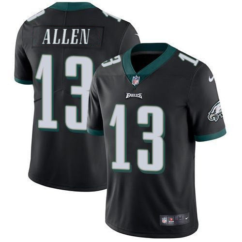 Devon Allen Philadelphia Eagles black Vapor jersey