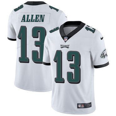 Devon Allen Philadelphia Eagles white Vapor jersey