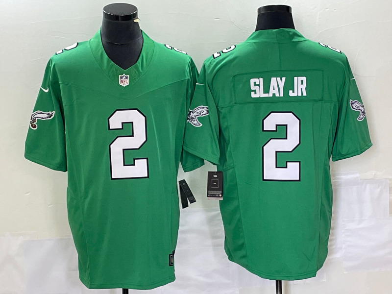 Darius Slay Jr Philadelphia Eagles green Vapor jersey