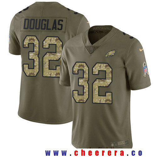 Rasul Douglas Philadelphia Eagles olive Salute To Service jersey
