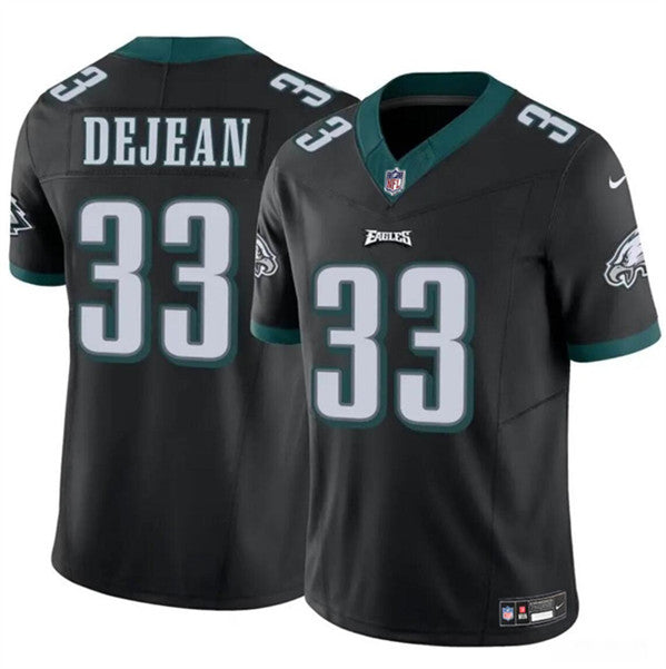 Cooper DeJean Philadelphia Eagles black Vapor jersey