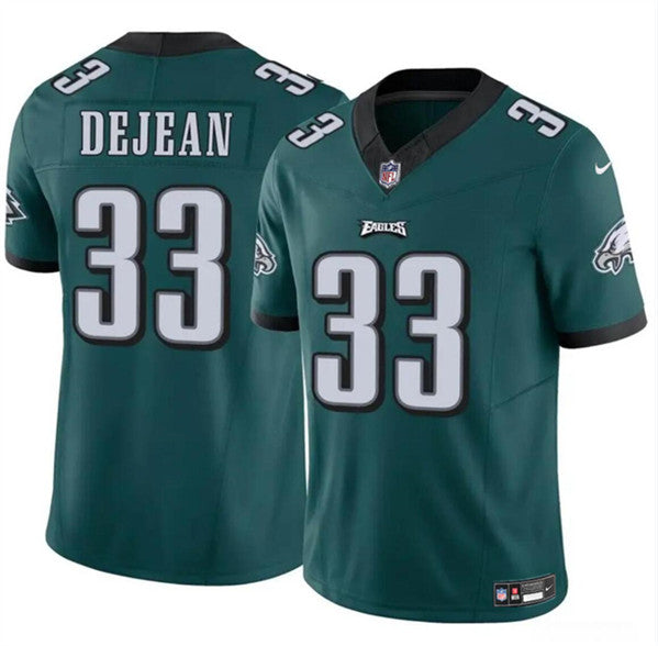 Cooper DeJean Philadelphia Eagles green Vapor jersey