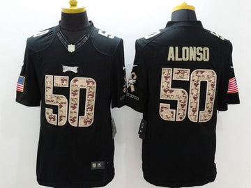 Kiko Alonso Philadelphia Eagles black Salute To Service jersey