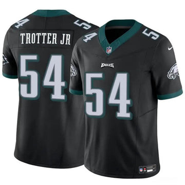 Jeremiah Trotter Jr Philadelphia Eagles black Vapor jersey